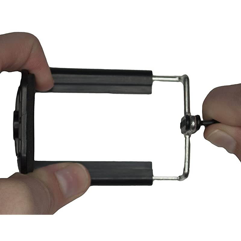 Phone Tripod Adapter - Compatible with ePhone Tripod Mount SE 6 6S Plus 5 5S 5C 4 4s Clip Holder Connector Stand Bracket Head Smartphone Attachment Galaxe S10 S9 S8 S7 S6 S5 S4 S3 S2