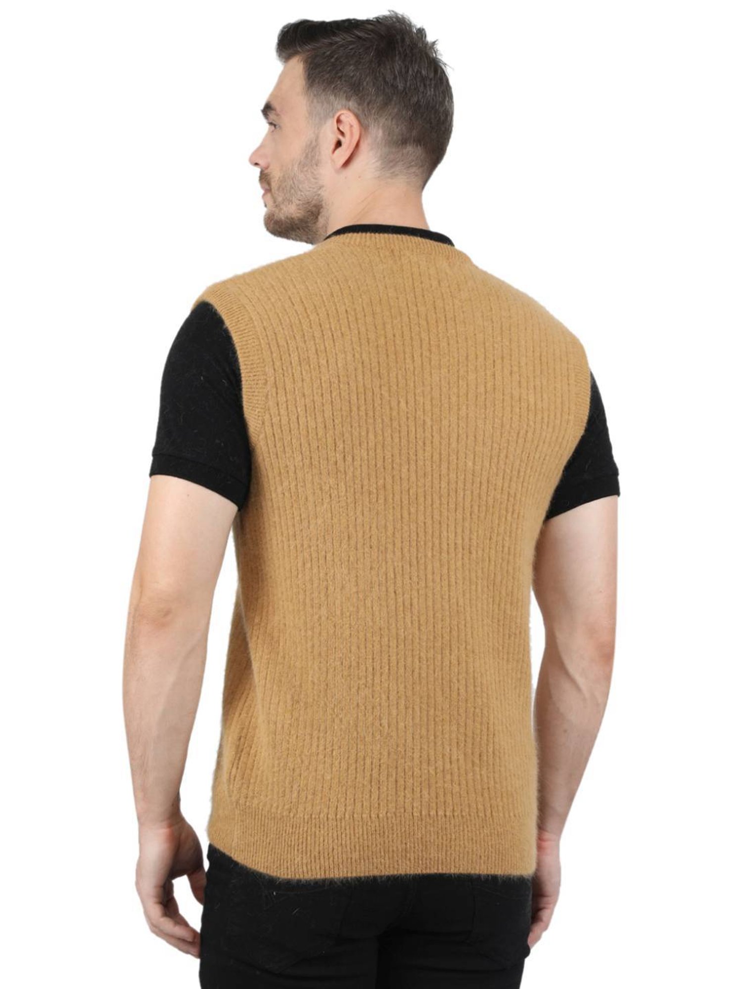 Monte Carlo Camel Regular Fit Sweater