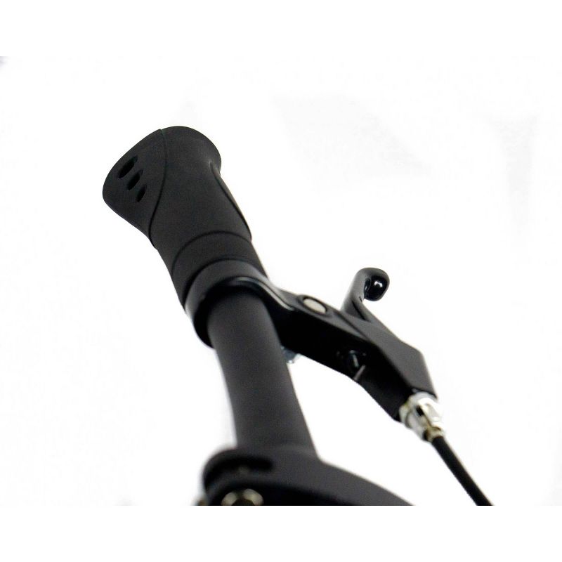 ZiZZO Via 7-Speed Aluminum 20" Folding Bike - Black