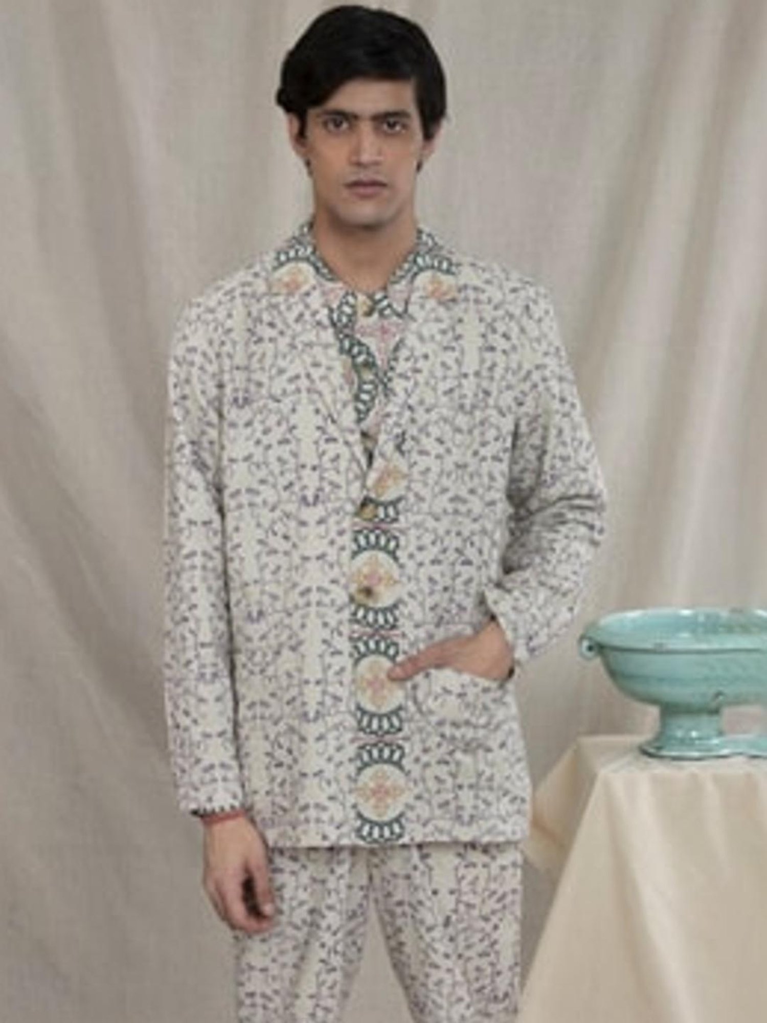 Anushe Pirani Multi Recurring Dream Summer Blazer