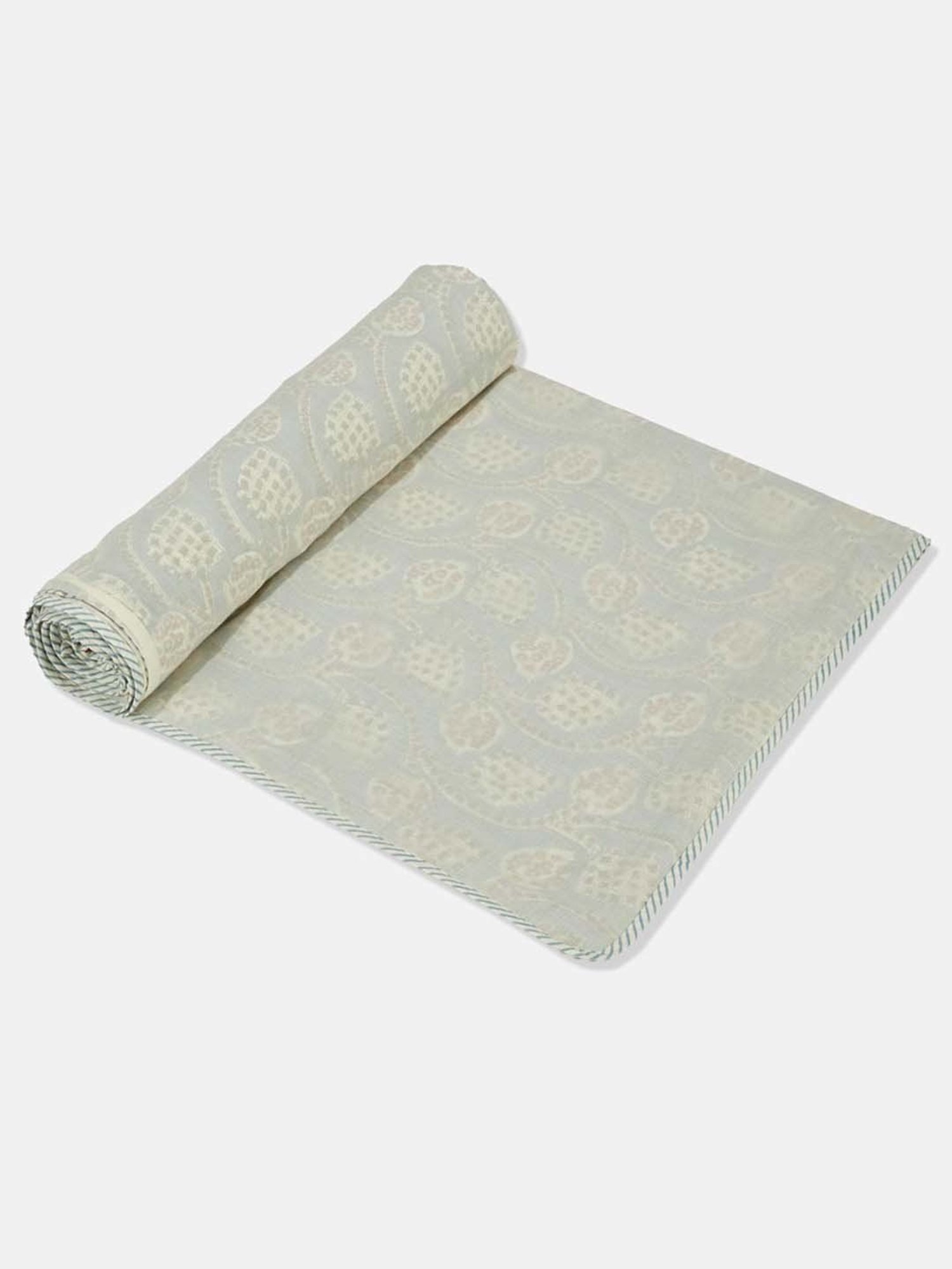 JaipurFabric Green Cotton 150 GSM Reversible Ac Dohar