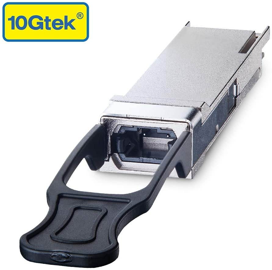 Brocade Compatible 40G-QSFP-SR4, 40GBASE-SR4 QSFP+ Transceiver Module, MPO MMF, 850nm 100-meter