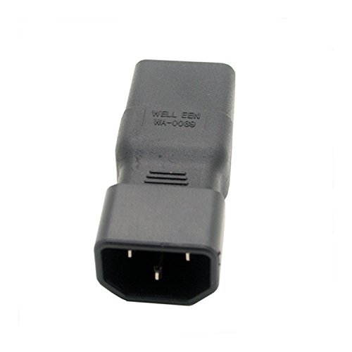 C14 to C19, PDU UPS Power IEC  C14 Male to  C19 Female Adapter IEC C19 to C14 Connector NEW