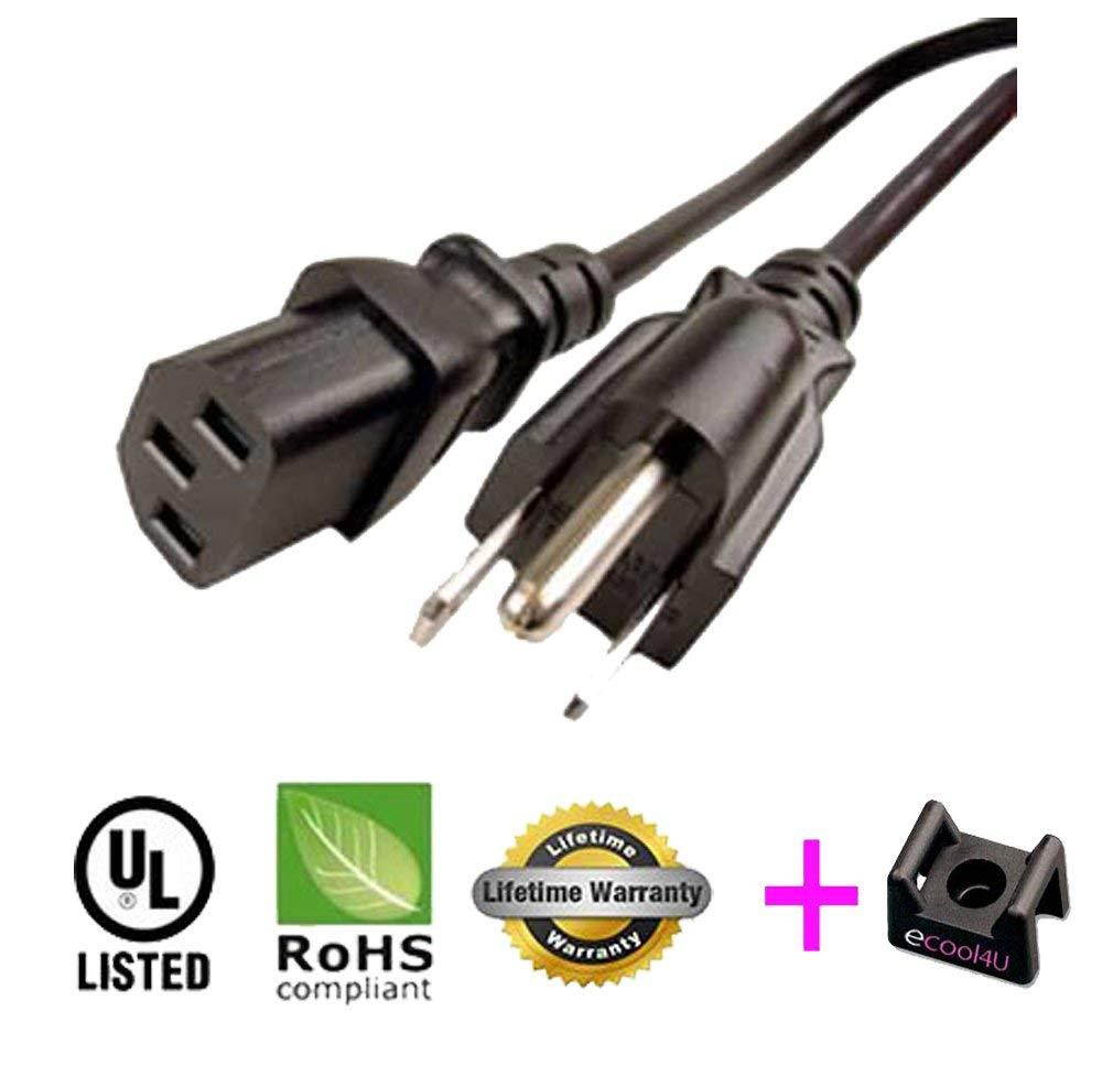 AC Power Cord Cable For HP PSC Printer 1300 1311 1315 1350 1355 1410 1500 - 12ft