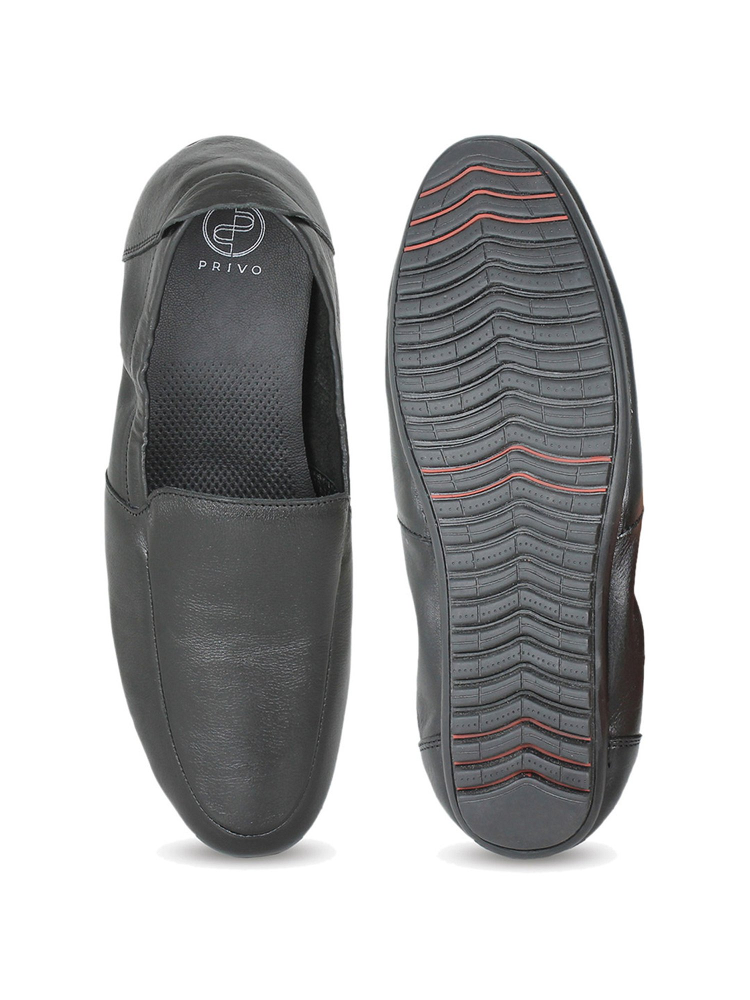 Privo by Inc.5 Men's Black Casual Loafers