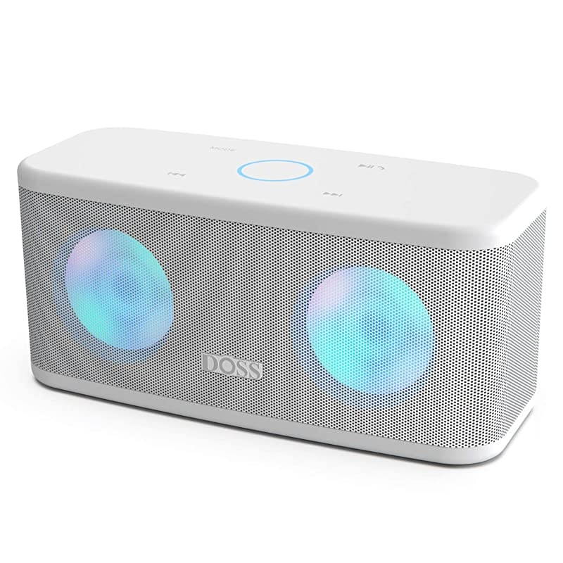 Bluetooth Speakers,  SoundBox Plus Portable Wireless Bluetooth Speaker with 16W HD Sound and Deep Bass, Wireless Stereo Pairing, 20H Playtime, Wireless Speaker for Home, Outdoor, Travel -Black