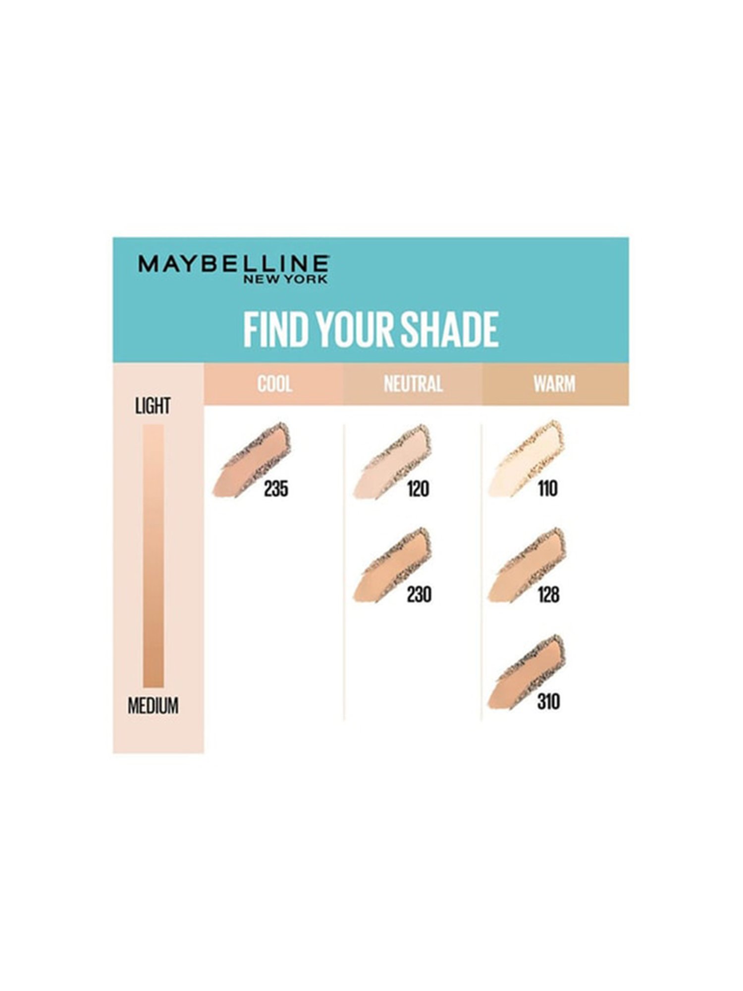 Maybelline New York Fit Me Ultimate Powder Foundation - Shade 128,9gm