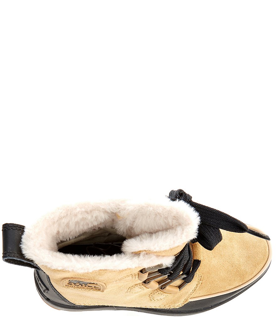 Sorel Tivoli IV Faux Fur Collar Waterproof Suede Lug Sole Winter Booties