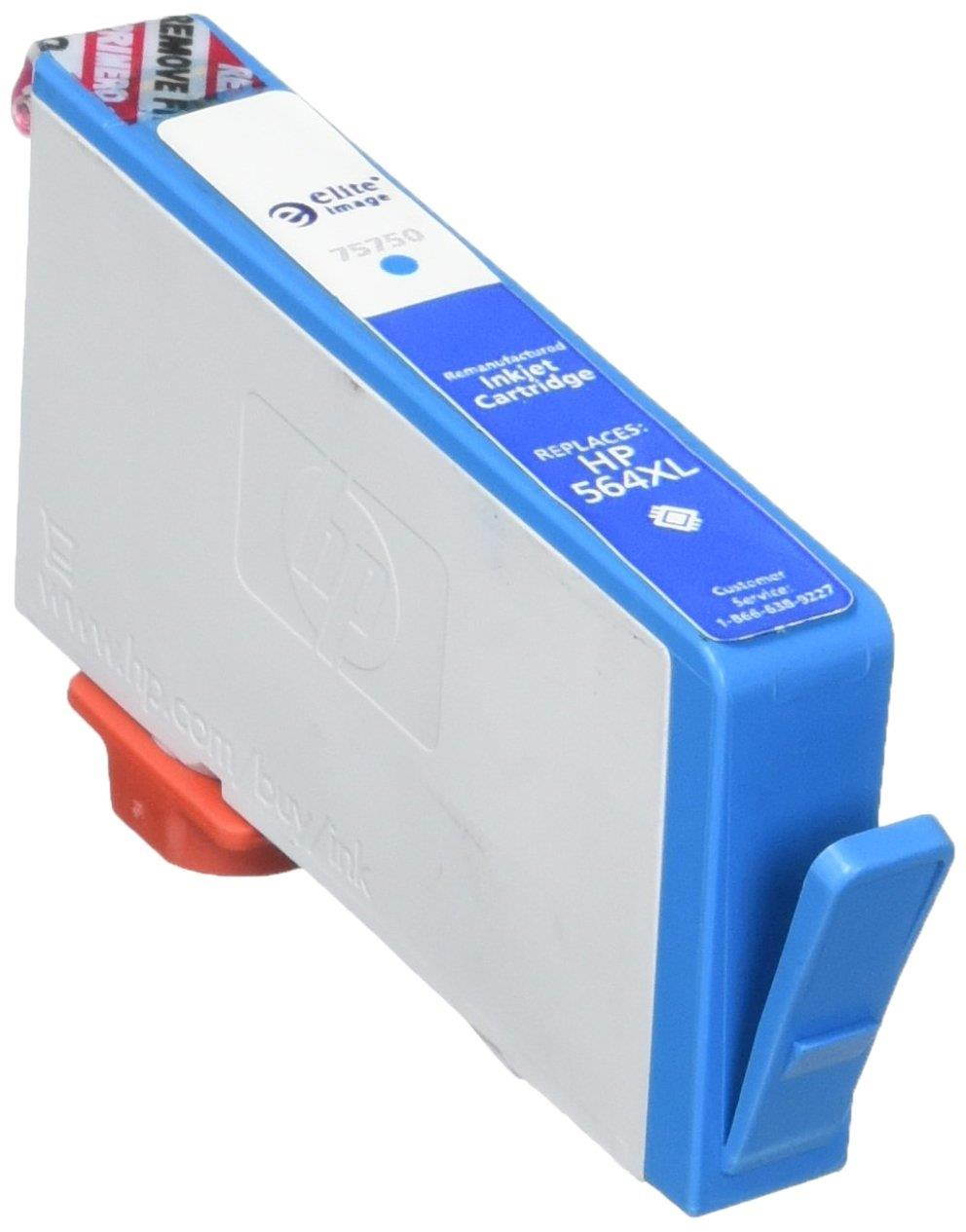 Elite Image Compatible Ink Cartridge Replacement for HP CB323WN/CN685WN ( Cyan )