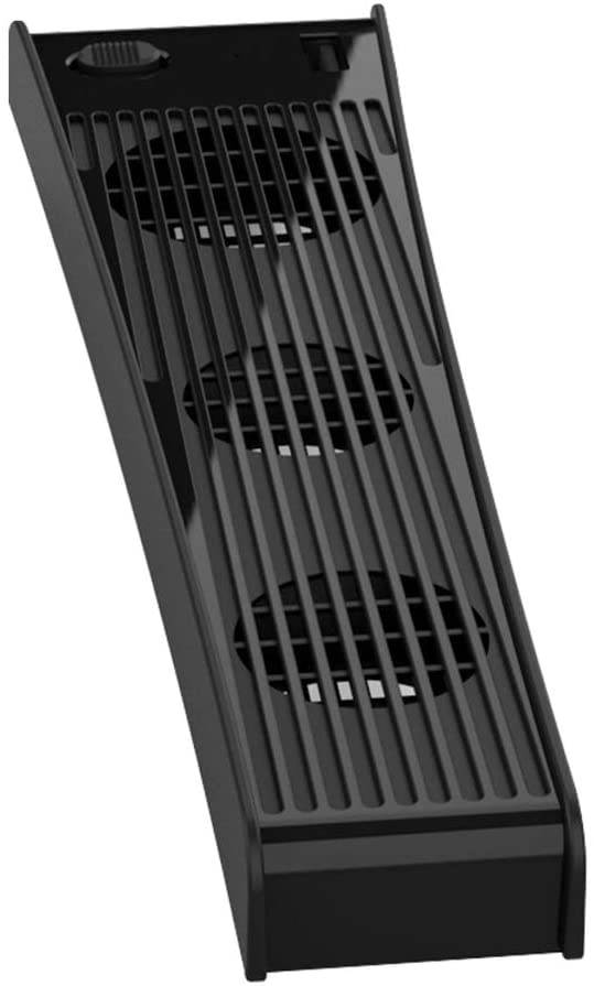 USB Cooler Cooling Fan for PS5 Playstation Console 3 Fans Rapid Cooling -Black
