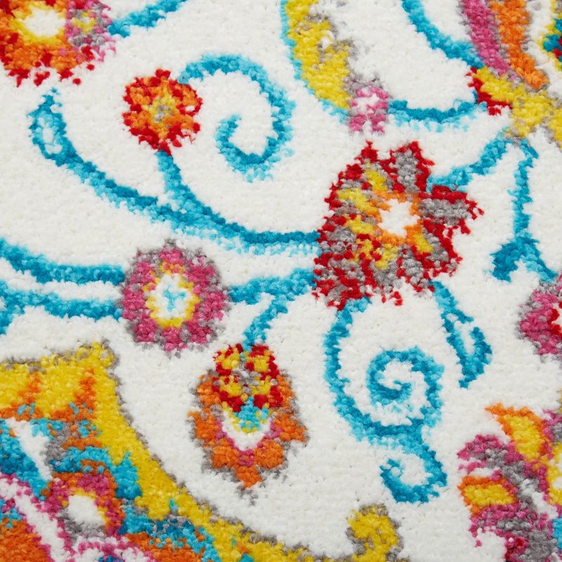 5'2"x7'2" Splash Modern Medallion Area Rug - Home Dynamix