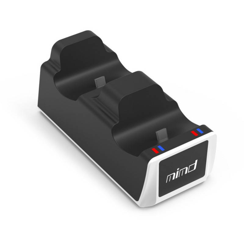 Handle Controller USB Charger Dual Charging Dock Stand Station Cradle Holder For PS5 Gaming Console Gamepad Accessories (Black)