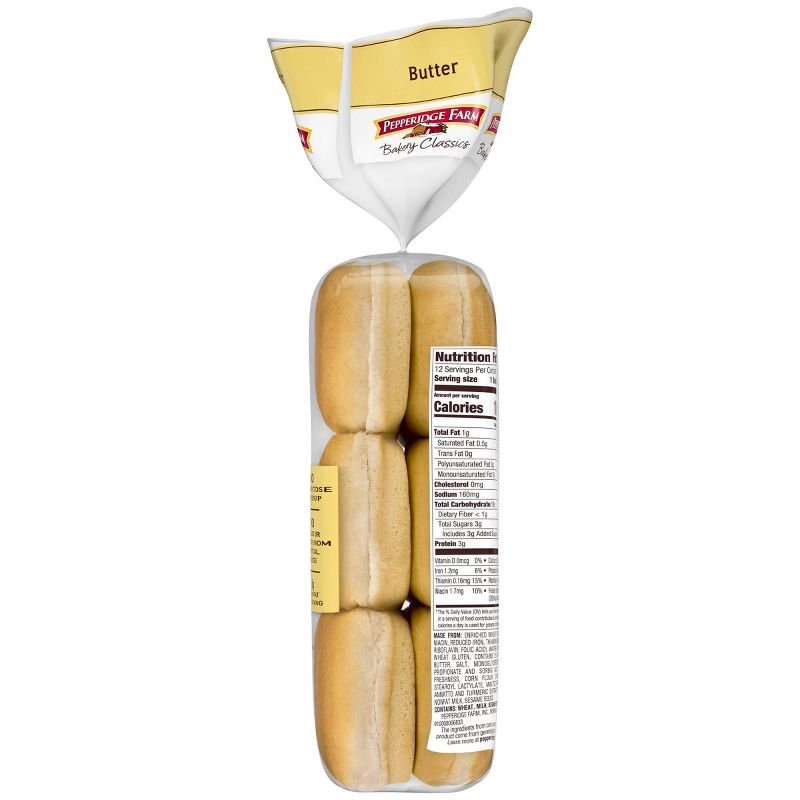 Pepperidge Farm Butter Slider Buns - 15oz/12ct