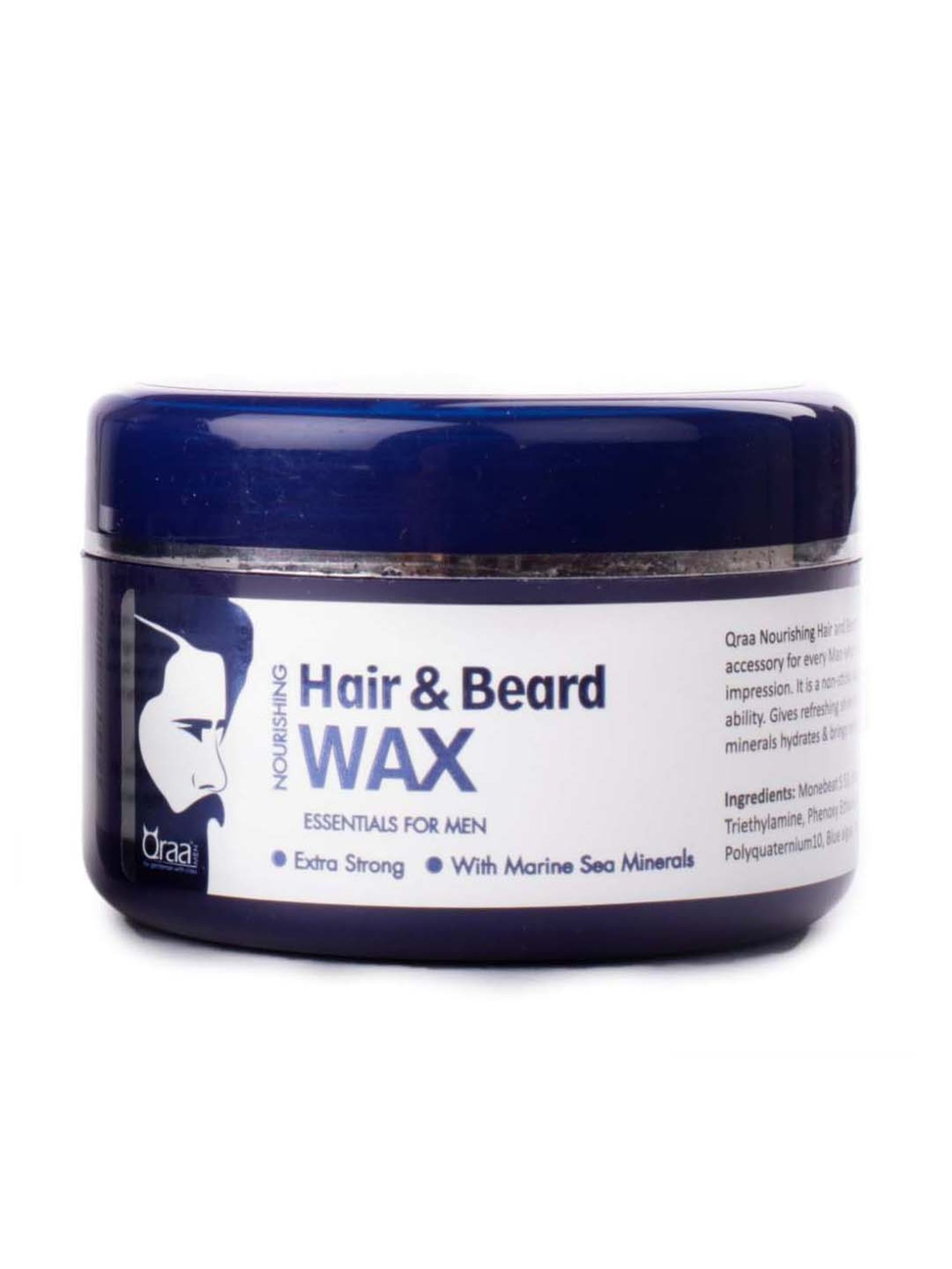 Qraa Men Hair And Beard Wax - 100 gm