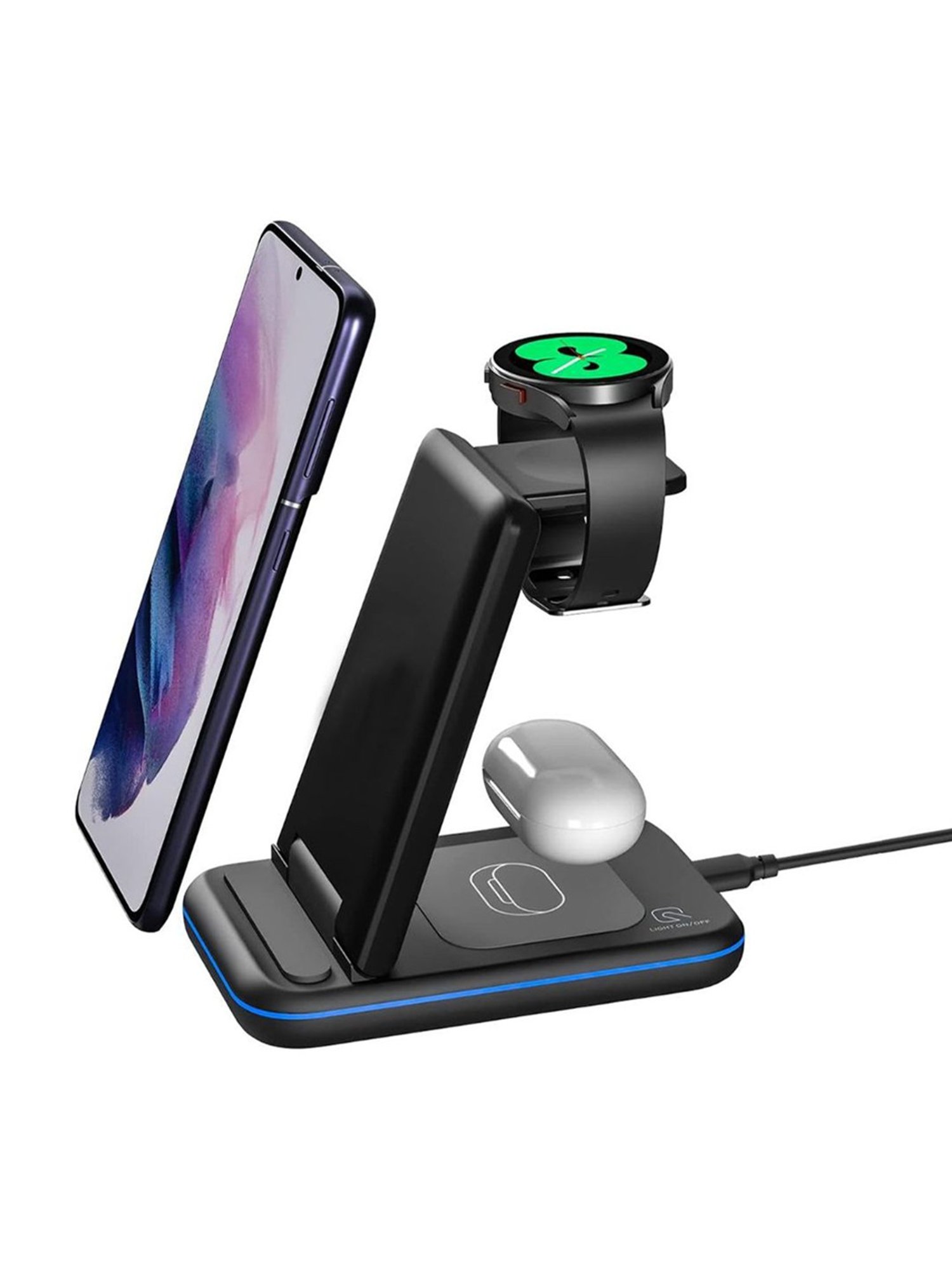 Stuffcool Nuevo PD20W Smallest Wall Charger for Latest iPhone 15,14,13,12 (Blue)