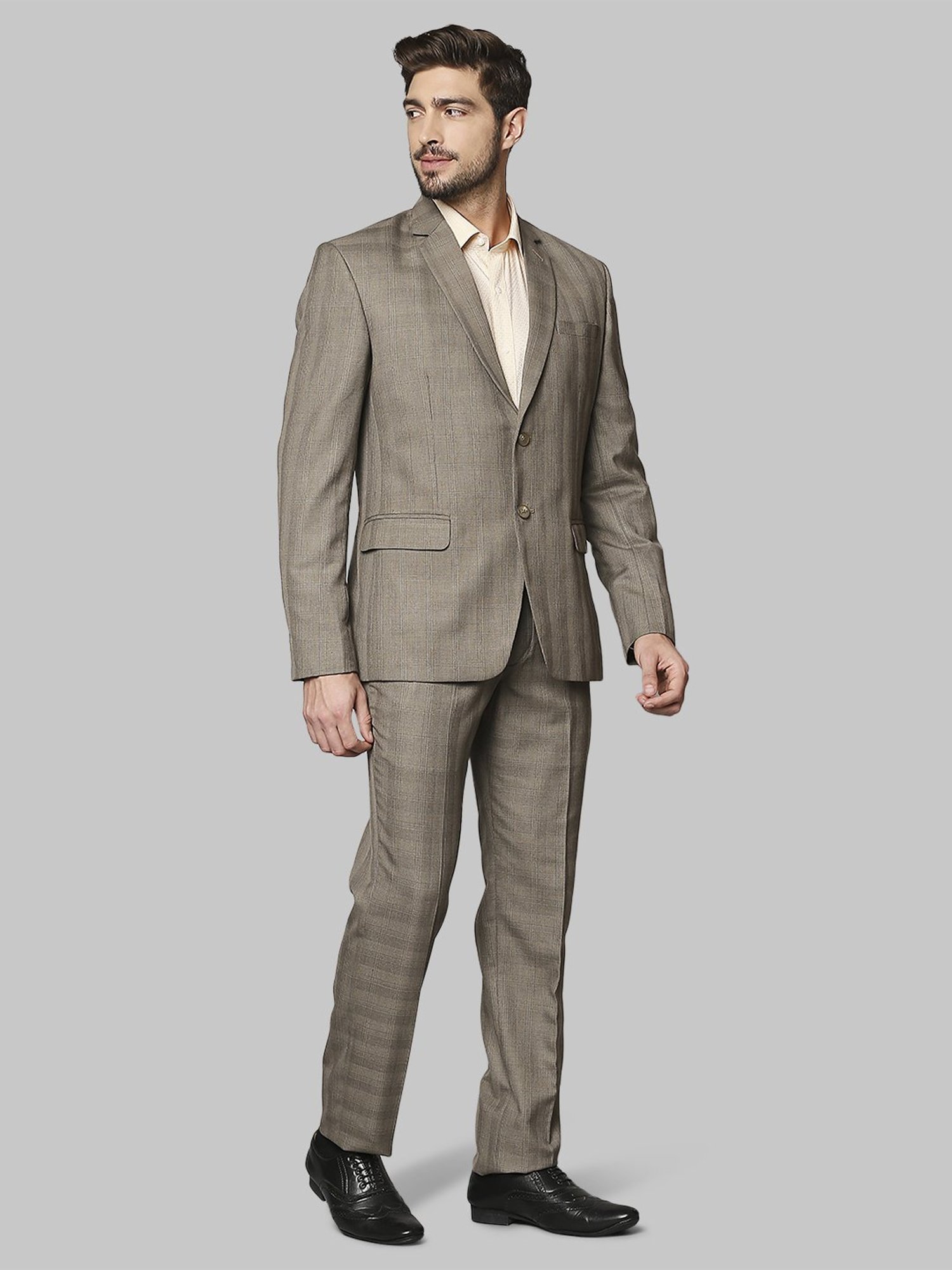 Raymond Brown  Regular Fit Checks  Two Piece Suits