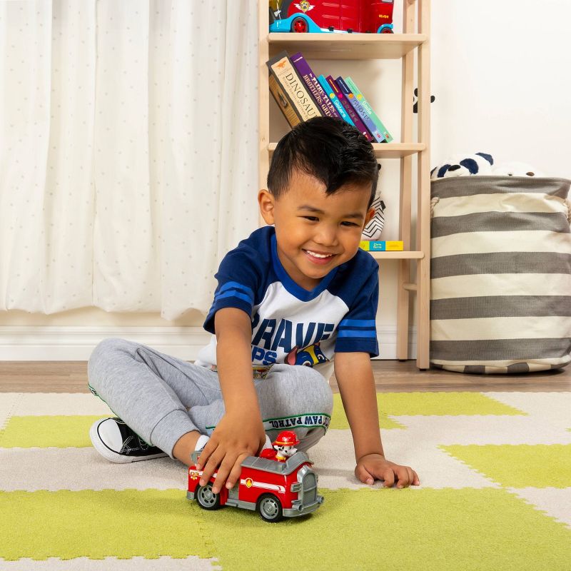 PAW Patrol Fire Engine Vehicle with Marshall