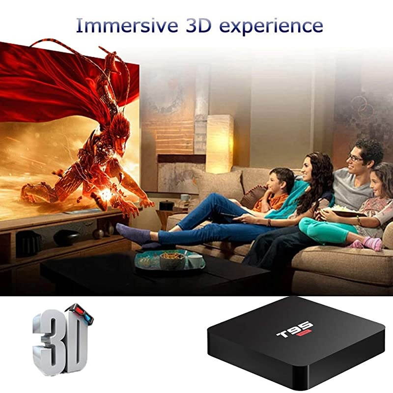 100 TV BoxT95 Super Box 2GB Ram 16GB Rom QuadCore Allwinner H3 Support WiFi 24GHz 3D 4K Media Player Smart TV Box