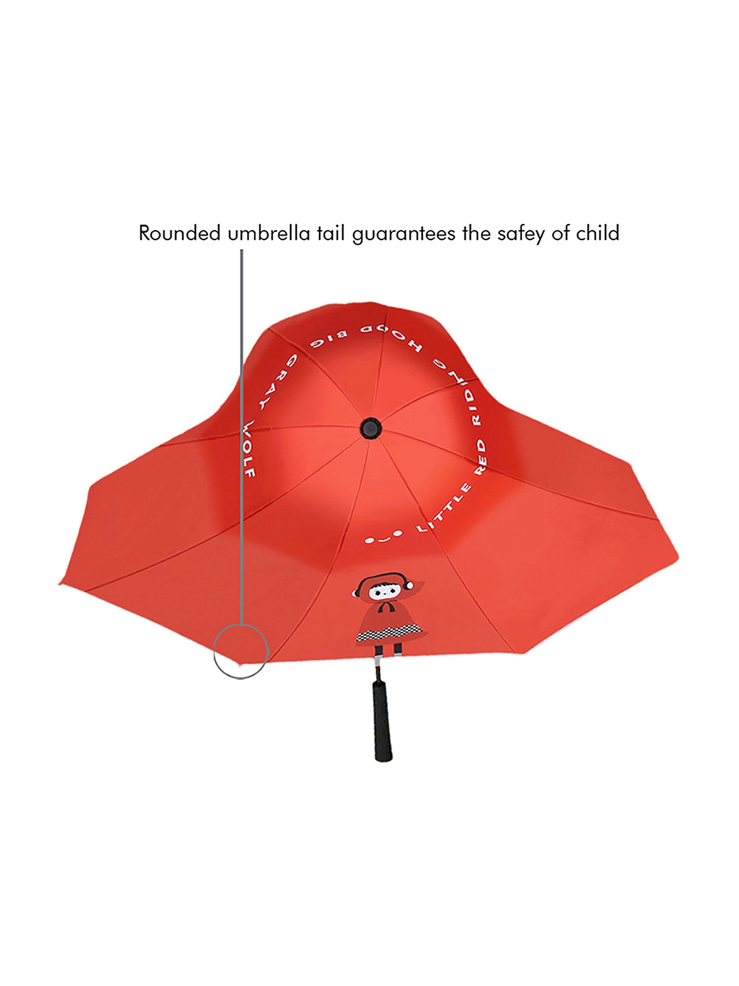 Little Surprise Box LLP Red Polyester Kids Umbrella