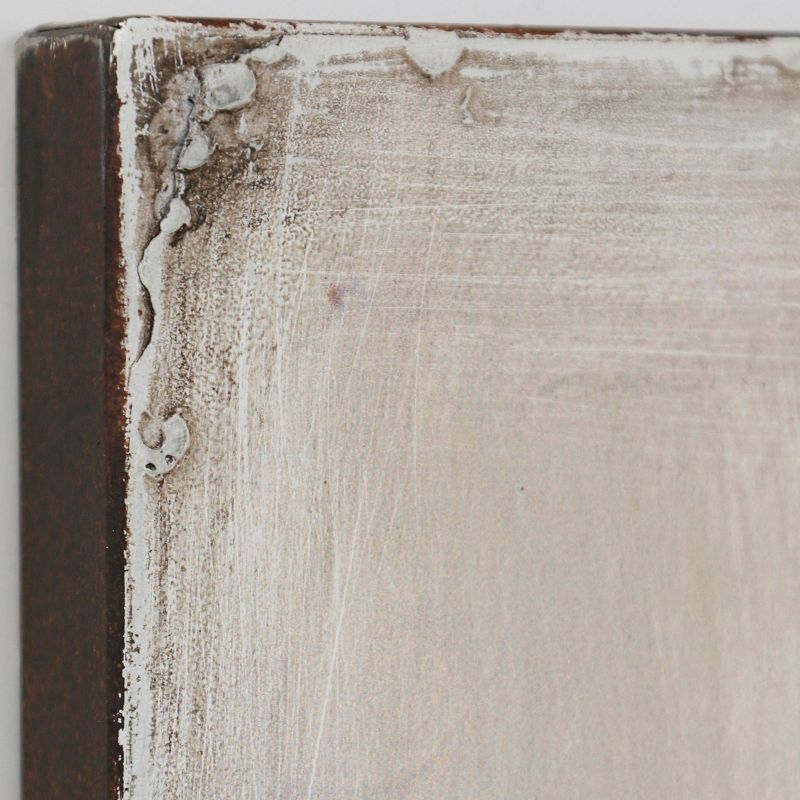 Metal Betty Sue Who Rustic Design Cow Printed Wall Art - StyleCraft