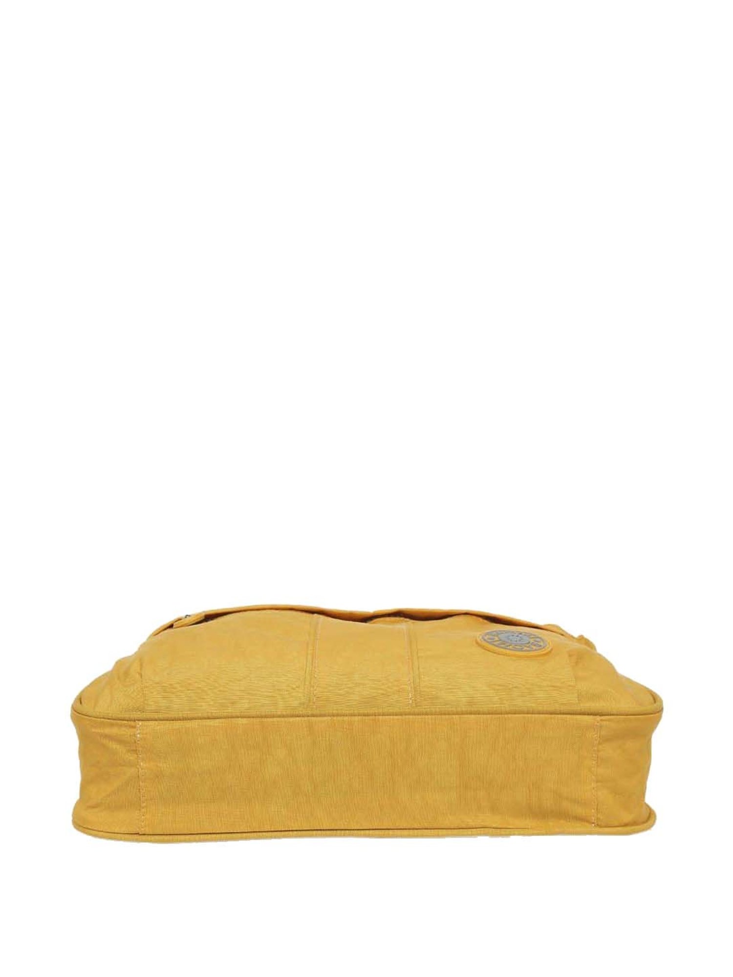 Baomi Yellow Solid Medium Cross Body Bag