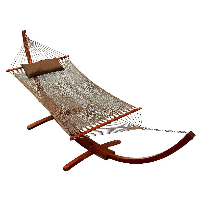 Patio 12' Hammock & Stand Set - Tan/Brown