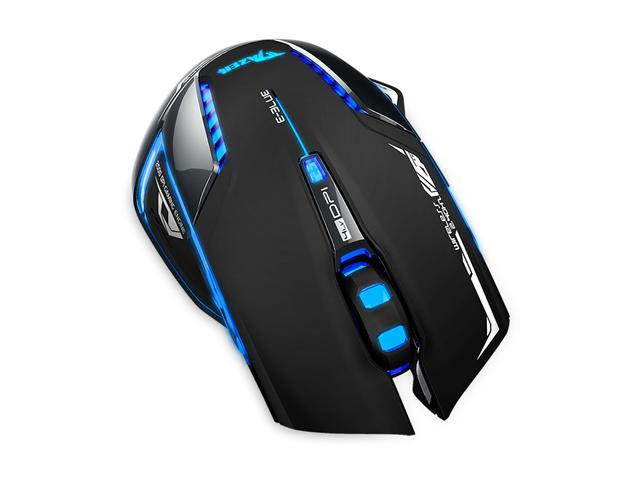 E-Blue Mazer II Wireless Optical Pro Gaming Mouse - AVAGO chip, 2500 DPI, Blue LED, 2.4GHz