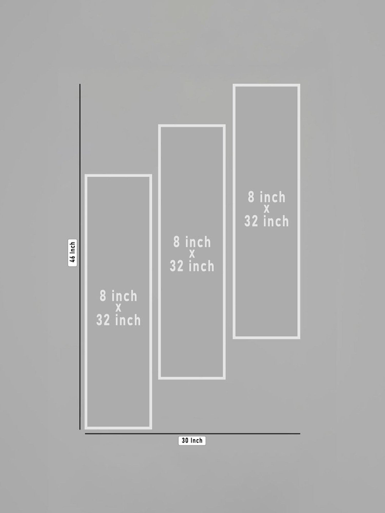 Art Street Printed Yellow Engineered Wood Wall Art (Set of 3)