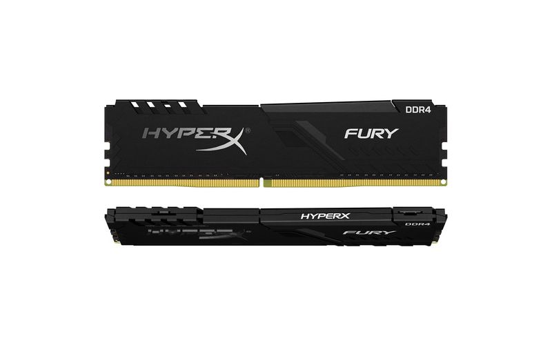 HyperX Fury 16GB DDR4 SDRAM Memory Module - For Desktop PC - 16 GB (2 x 8 GB) - DDR4-3466/PC4-27700 DDR4 SDRAM - CL16 - 1.35 V - Non-ECC - Unbuffered