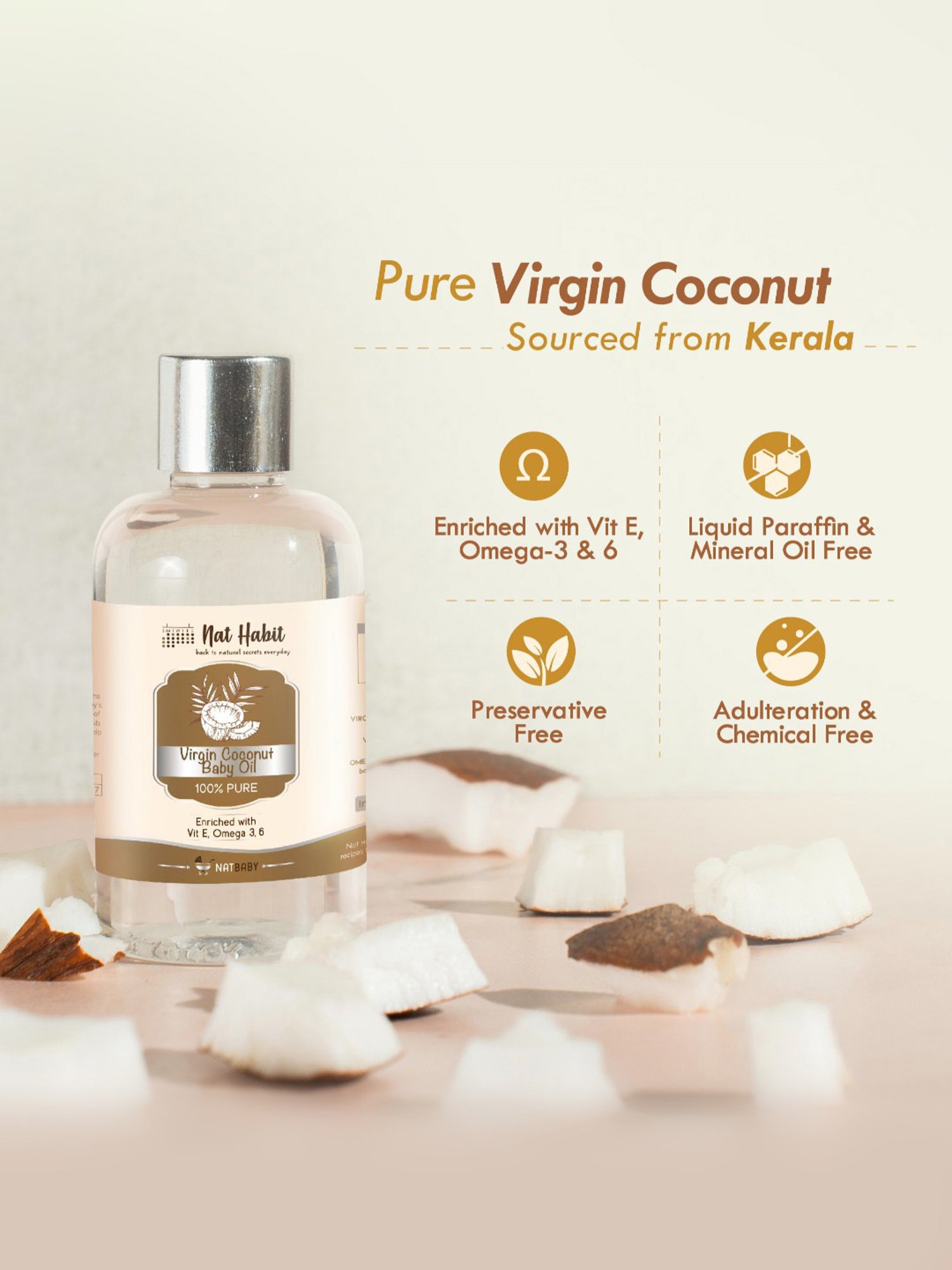 Mom & World Mineral Based Kids Sunscreen Spray SPF 50 - 120 ml