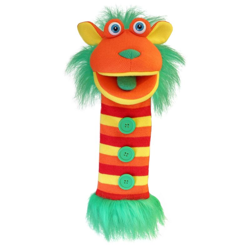 The Puppet Company Sockettes Knitted Puppet - Buttons