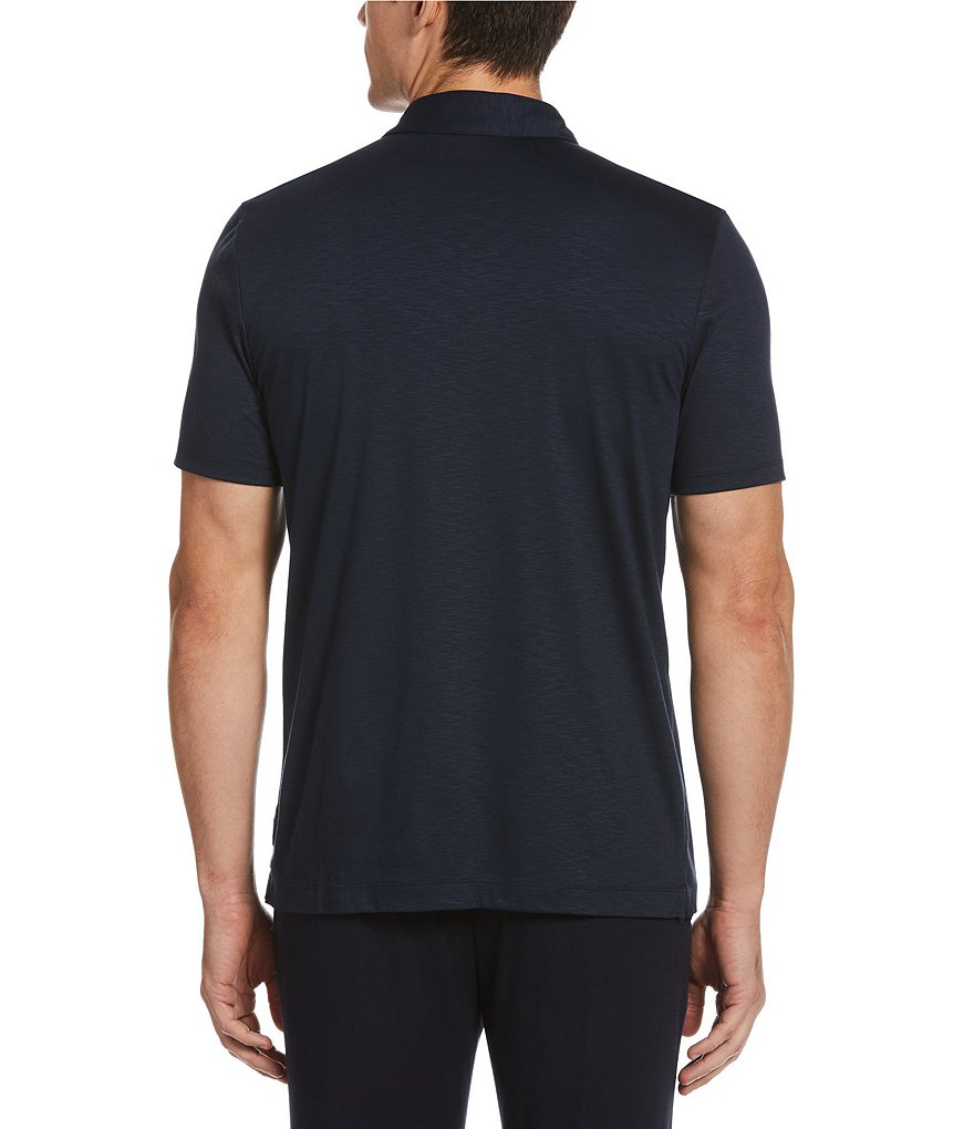 Perry Ellis Solid Soft-Touch Short-Sleeve Polo Shirt