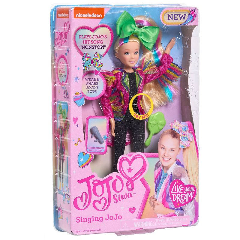 Nickelodeon JoJo Siwa Singing Non Stop Fashion Doll