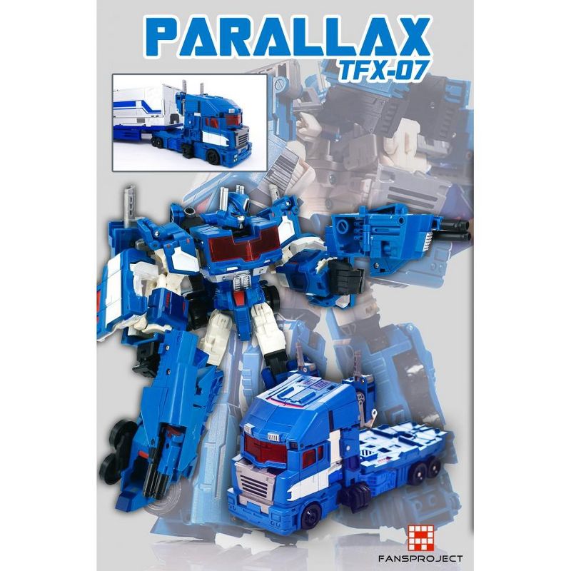 TFX-07 Blue Armor | Fansproject Parallax Action figure accessories
