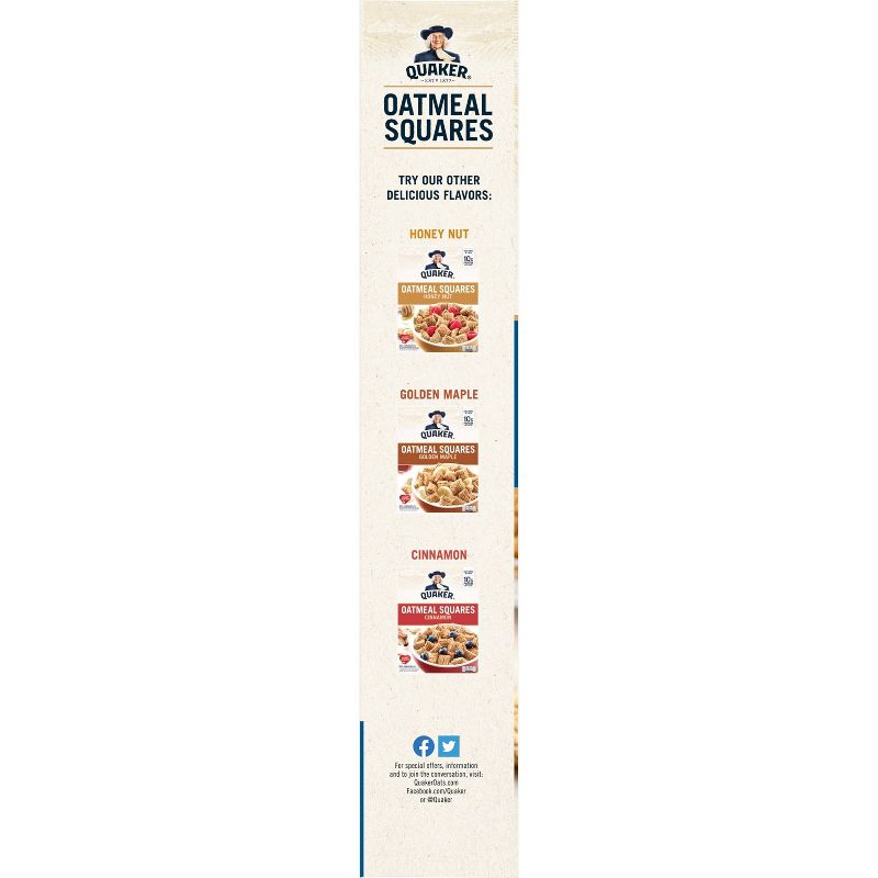 Oatmeal Squares Brown Sugar Large Box - 21oz - Quaker