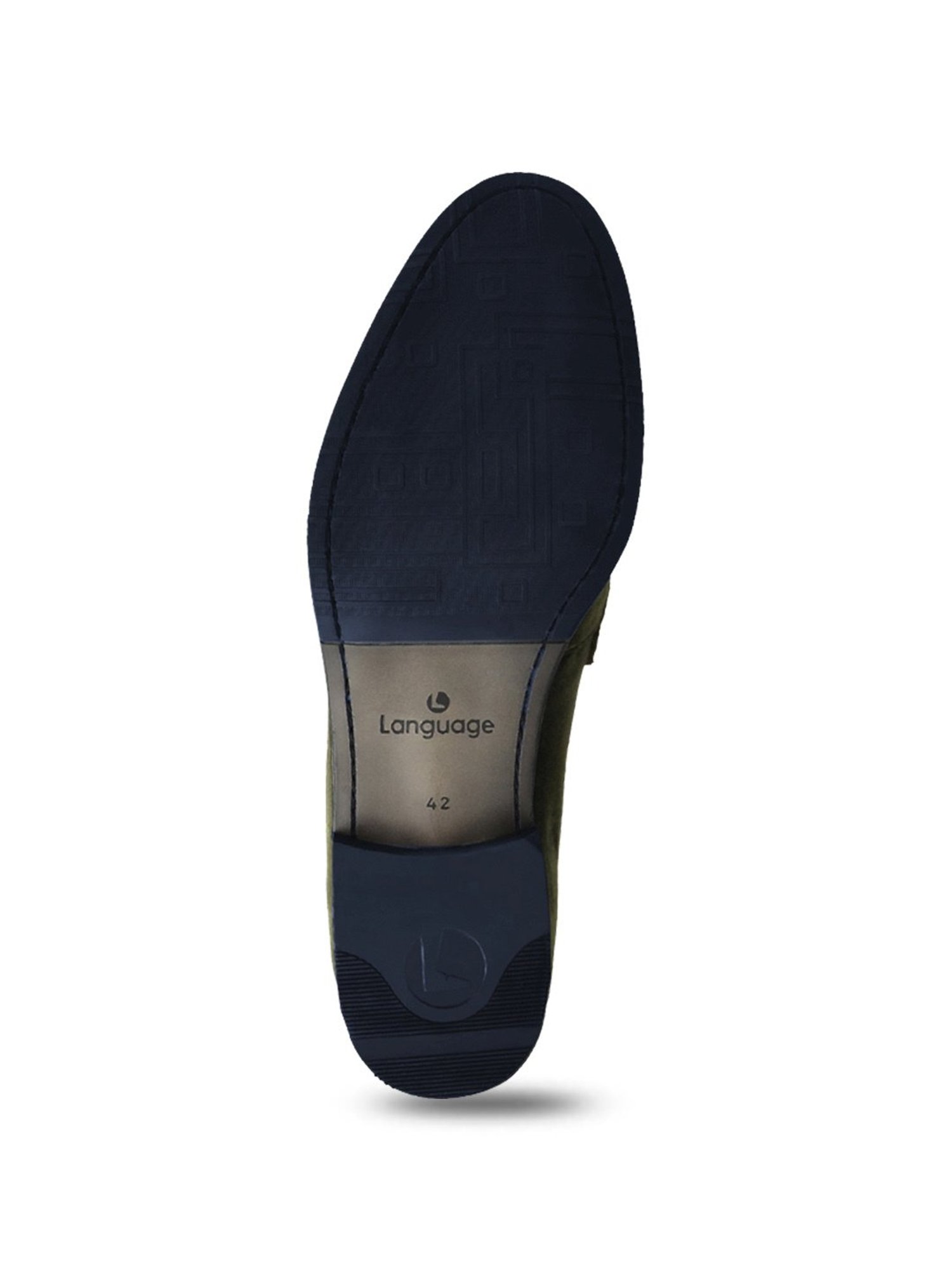 Language Shoes Men's Jim Green Loafers