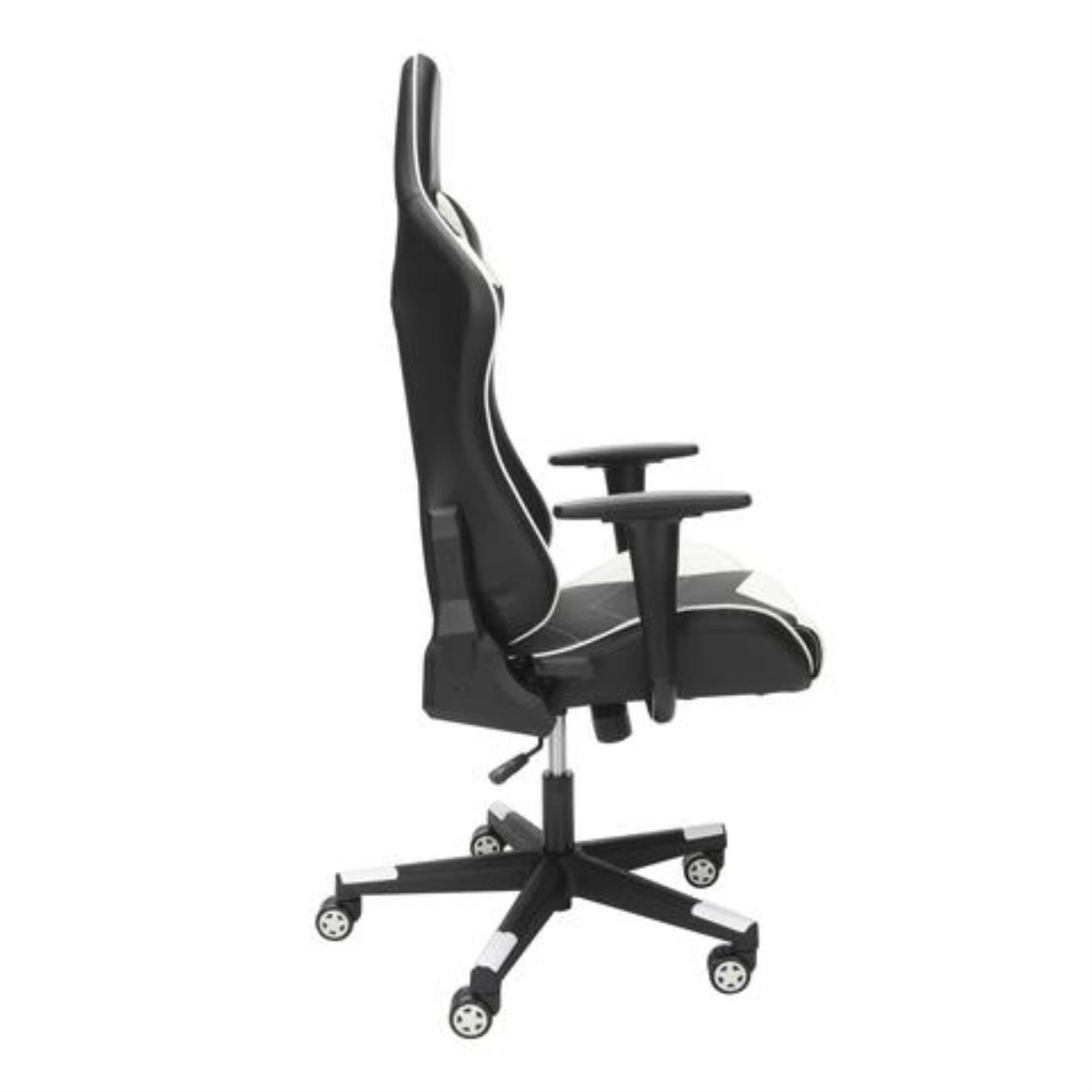 Essentials Collection High Back PU Leather Gaming Chair, in Grey (ESS-6075-GRY)