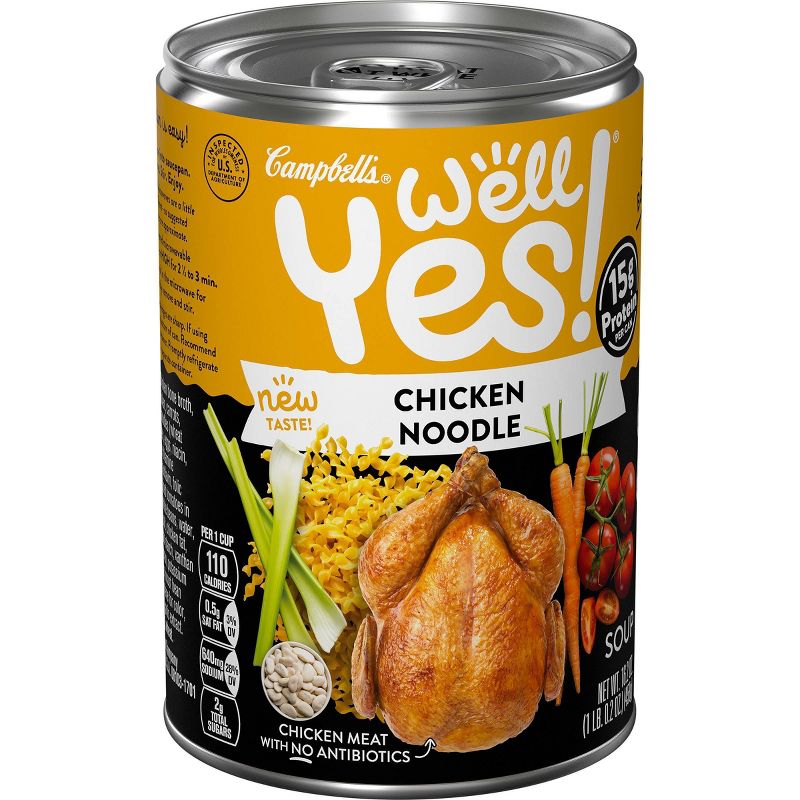 Campbell's Well Yes! Chicken Noodle Soup 16.2oz
