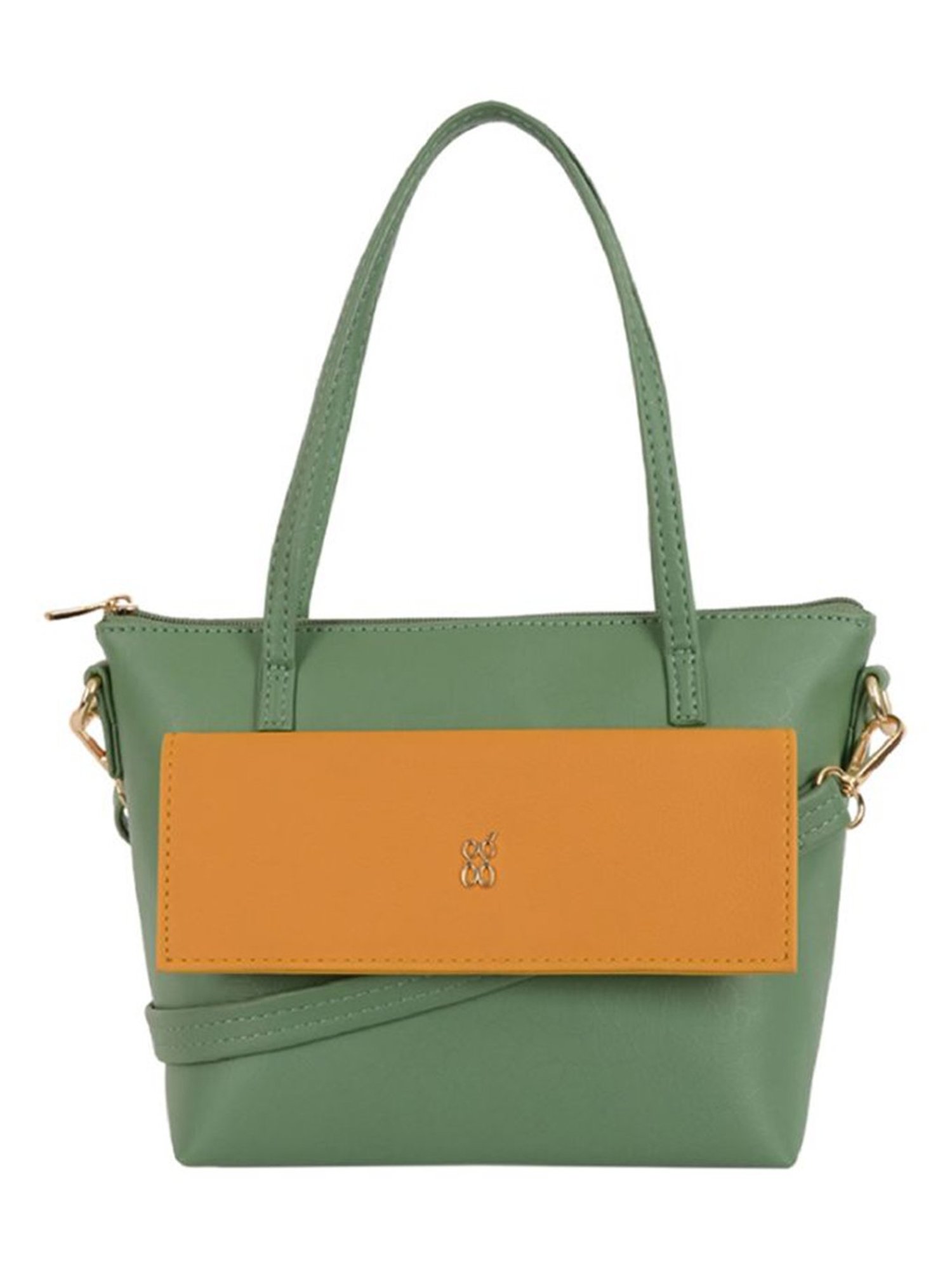 Baggit Green Small Tote Bag