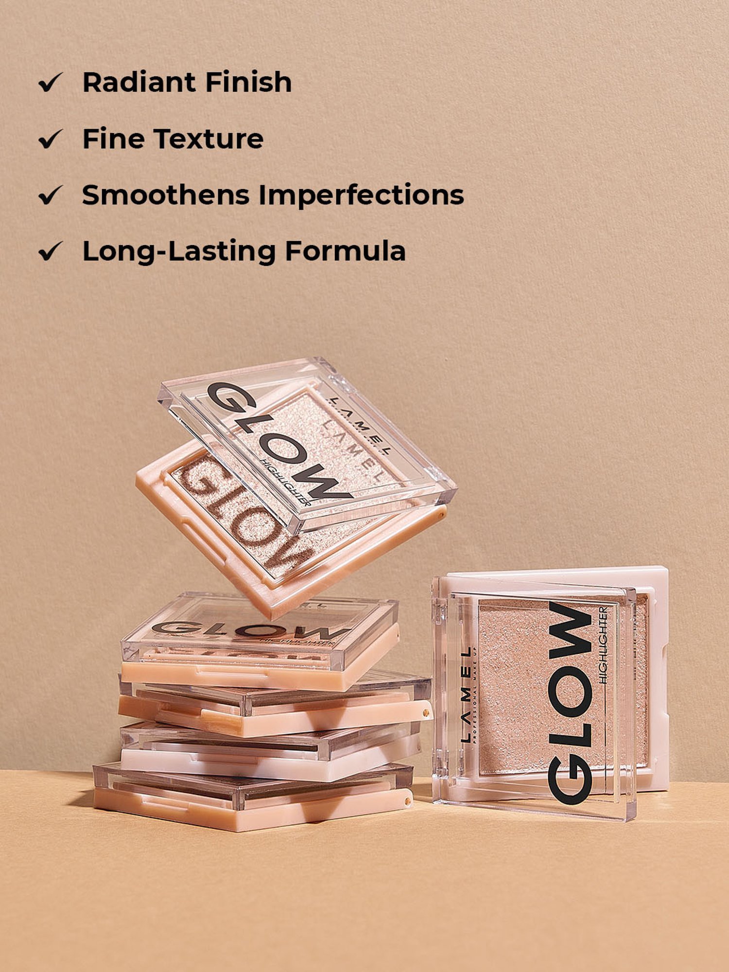 Lamel Glow Highlighter 402 Sun - 3.8 gm