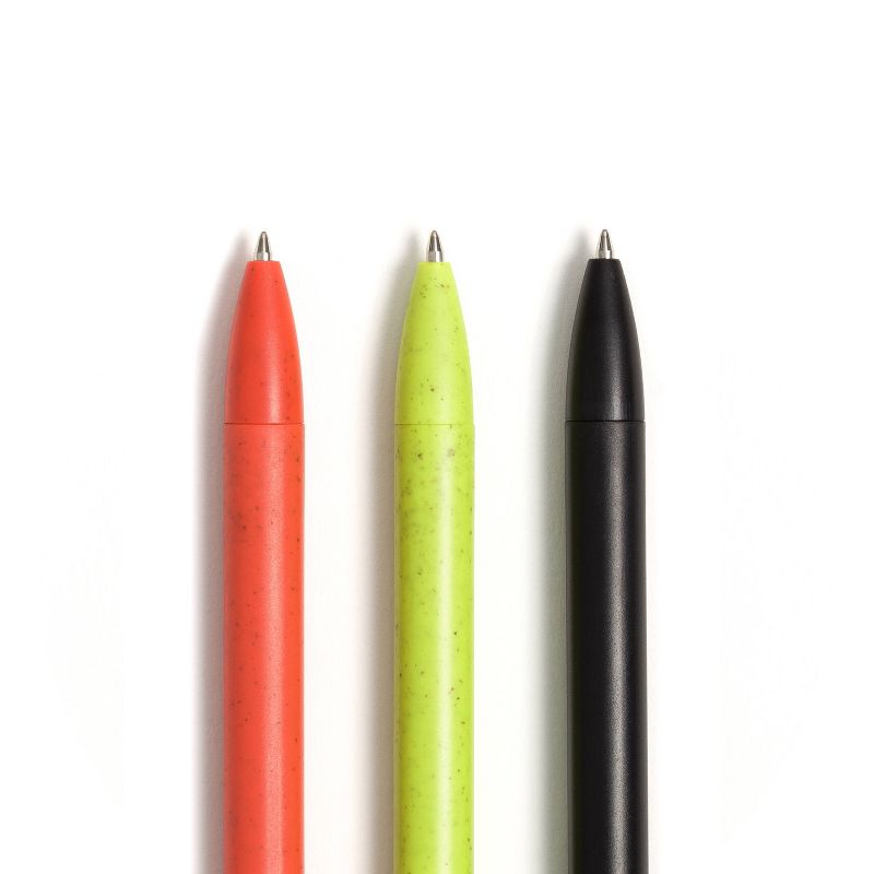 6ct Bold & Bright Hybrid Colored Ink Pens - U Brands