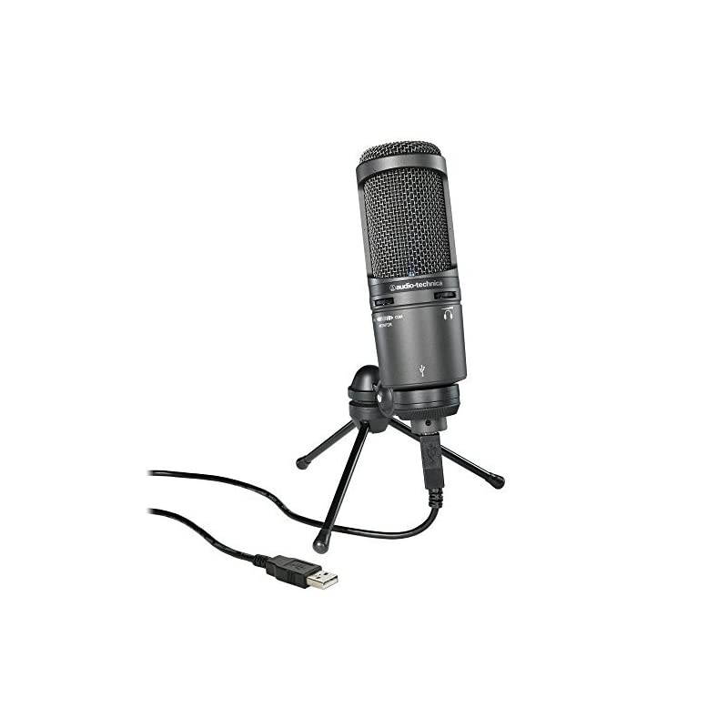 AT2020USB+ Cardioid Condenser USB Microphone (Renewed)