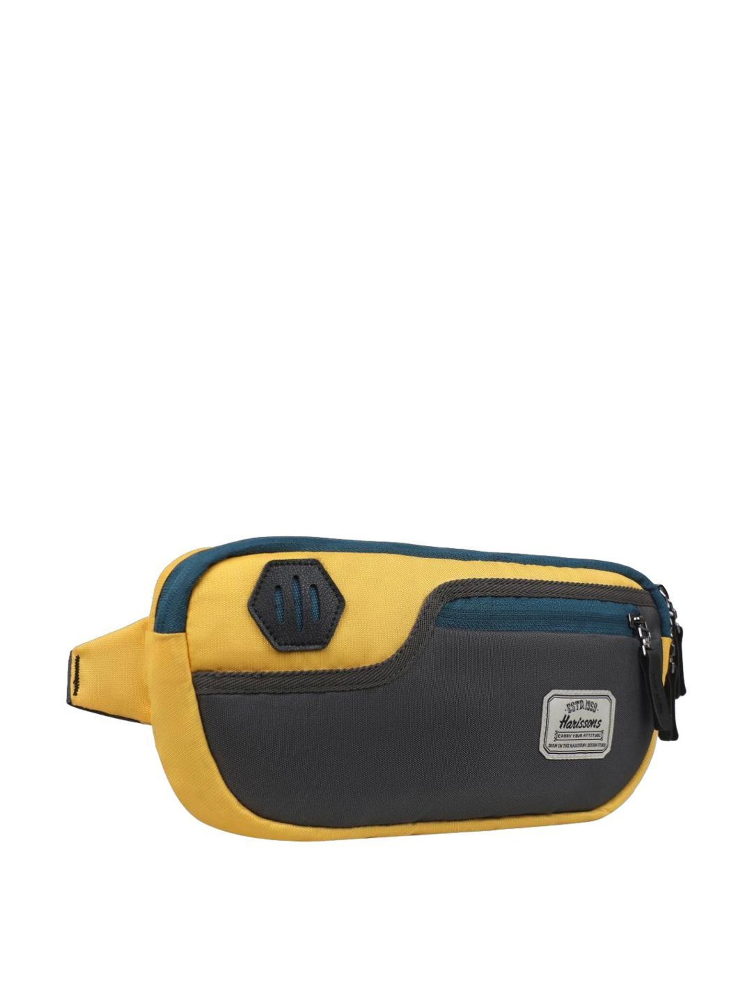 Harissons Dgrey Polyester Solid Waist Pouch