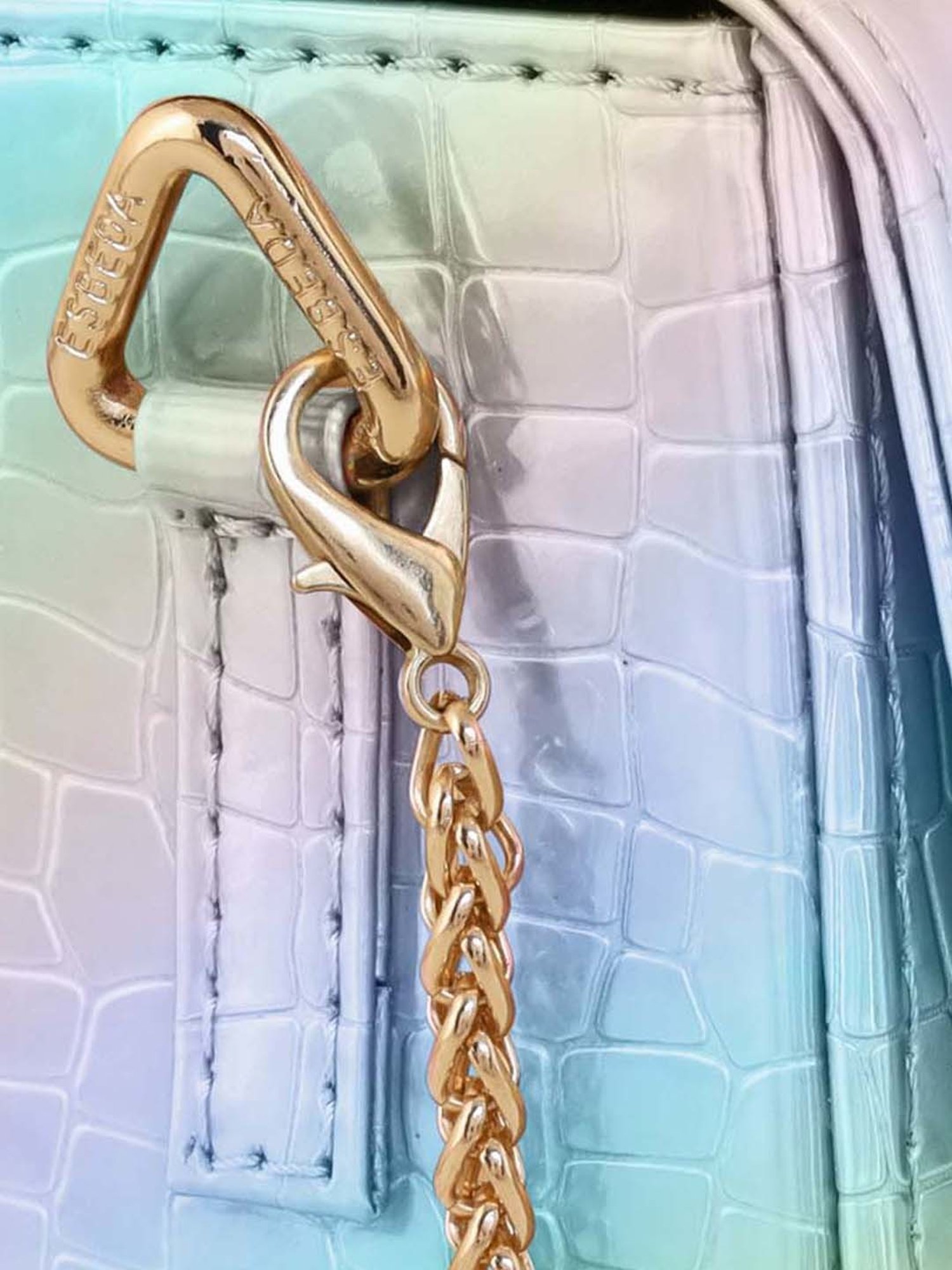 Esbeda Multicolor Textured Small Sling Handbag