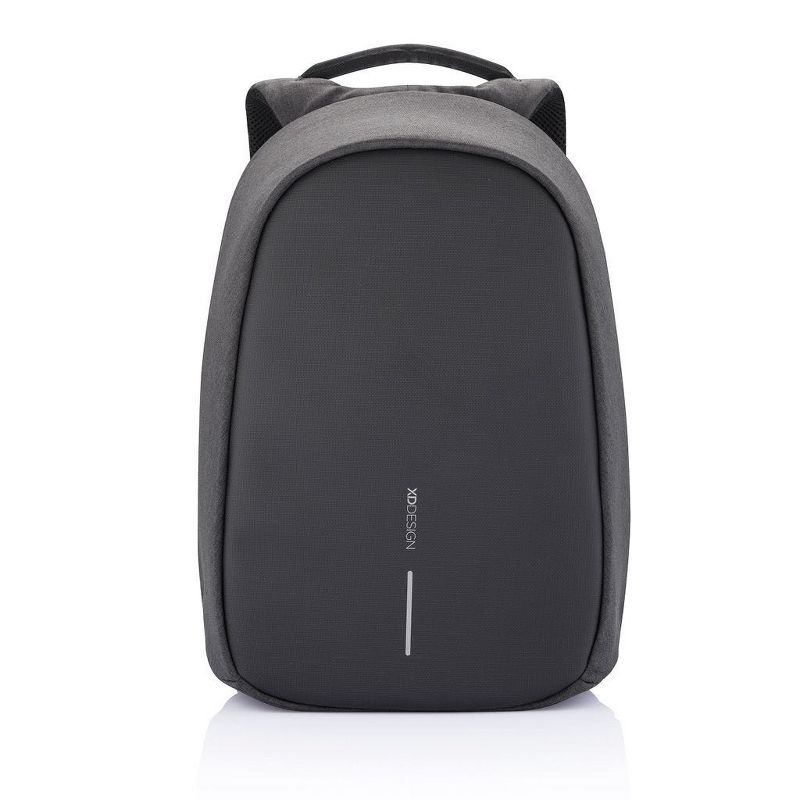 XD Design Bobby Pro Compact Anti Theft Waterproof Travel Laptop Backpack with USB Charging Port, Bottle Holder, and Phone Pouch, Black