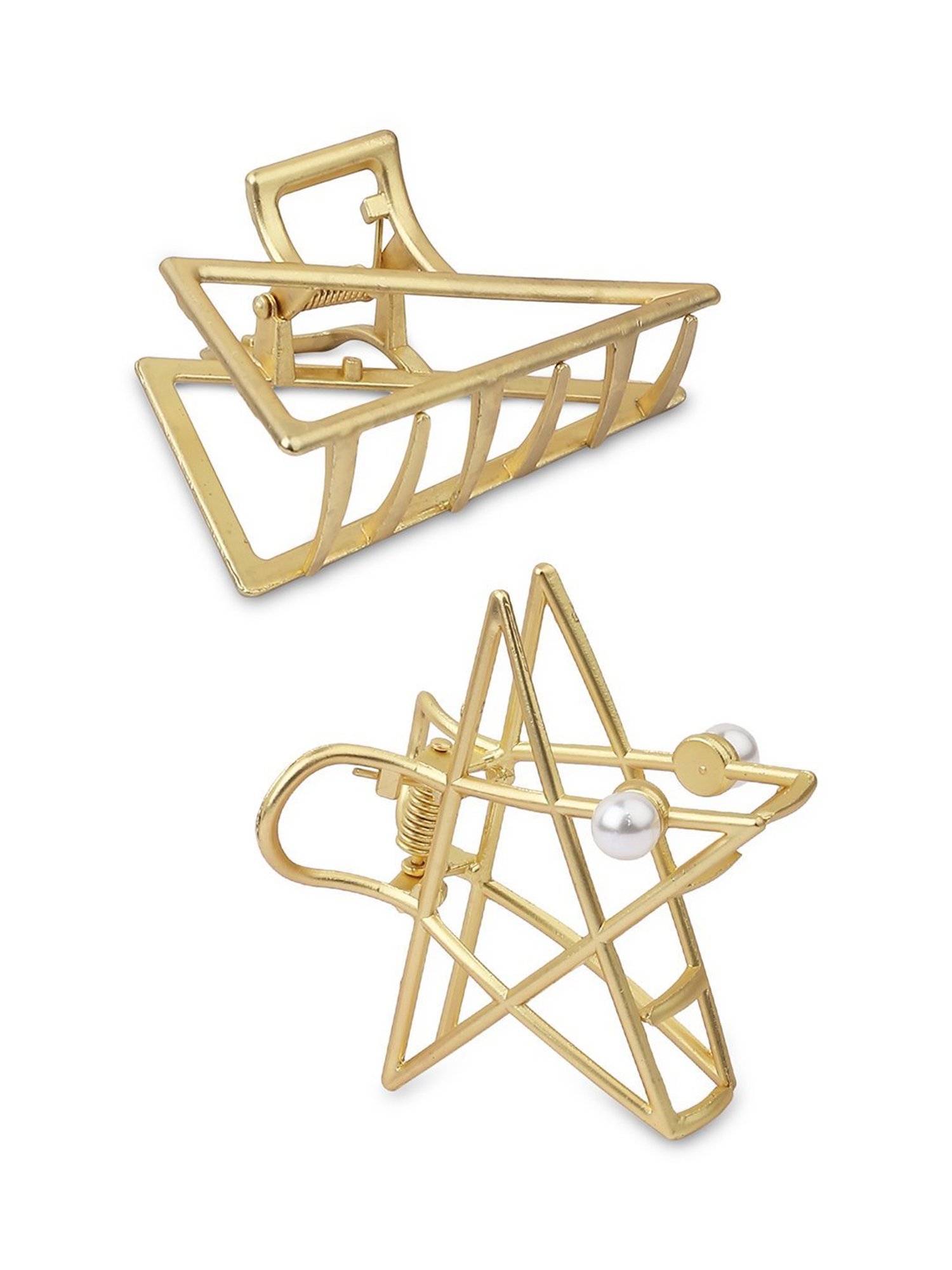 ToniQ Golden Hoop Hair Clutch