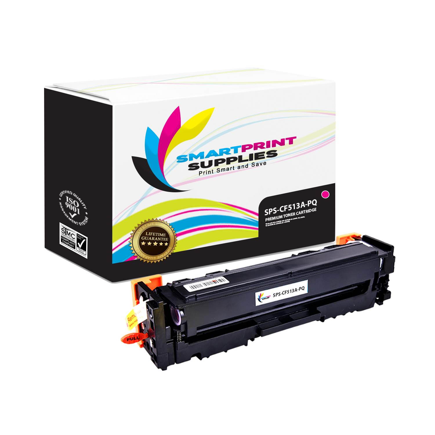 Smart Print Supplies Compatible 204A CF510A CF511A CF512A CF513A Premium Toner Cartridge Replacement for HP Color LaserJet Pro MFP M181fw M180nw M154nw Printers (Black, Cyan, Magenta, Yellow) - 5 Pack