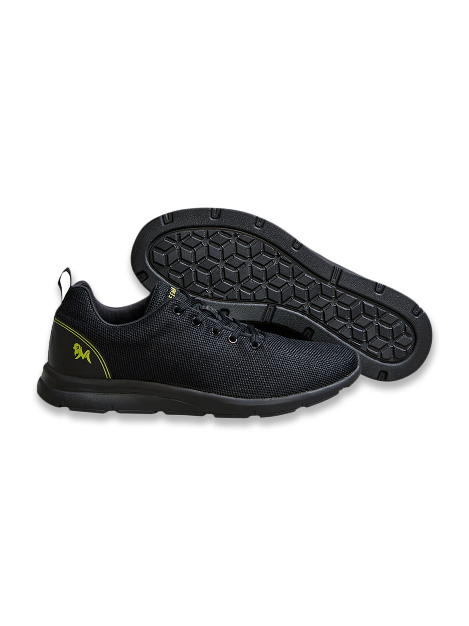 Neemans Men's Stroll Black Training Shoes