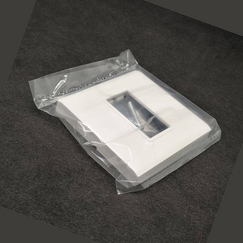 5 pcs - 1 Port Faceplate For USB HDMI VGA 3RCA TV Wall Mount Wallplate Panel,Outlet Covers, Type 86x86mm