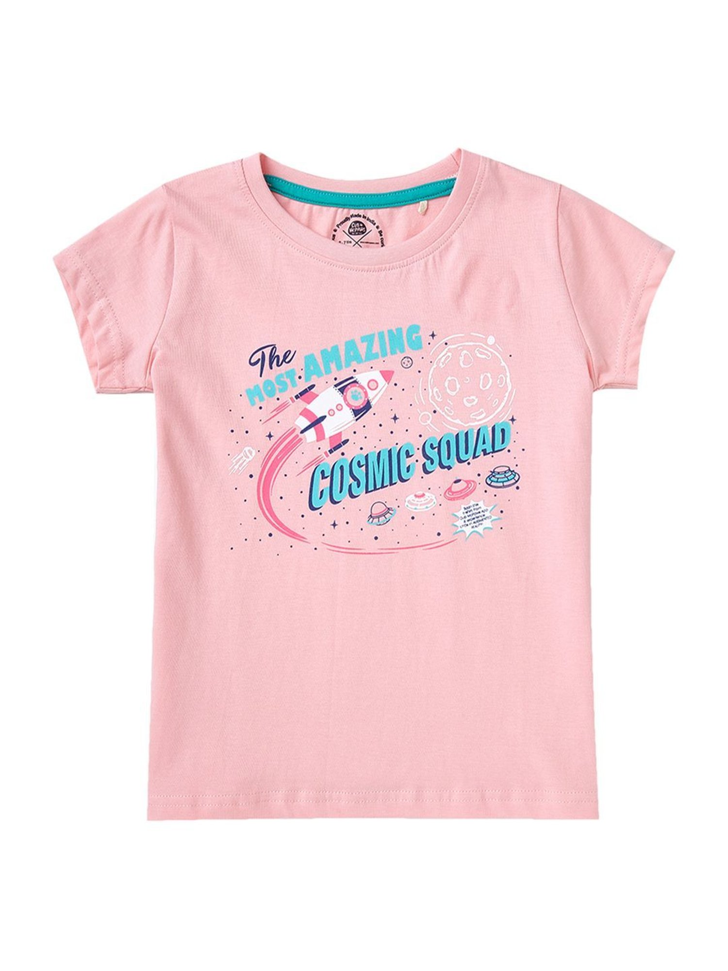 Cub McPaws Kids Multicolor Cotton Printed T-Shirt (Pack of 3)